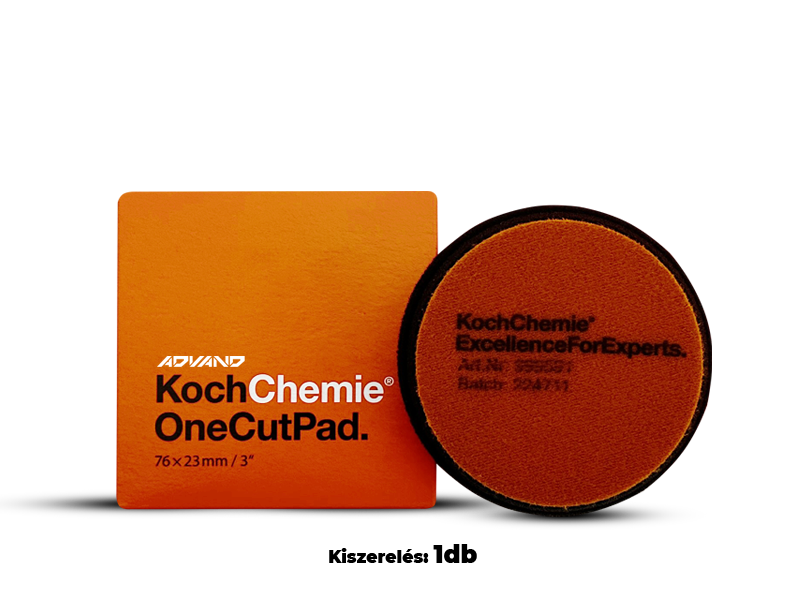 Koch Chemie KC OC Pad 76x23mm One Cut - Egy lépcsős polírszivacs 76x25mm